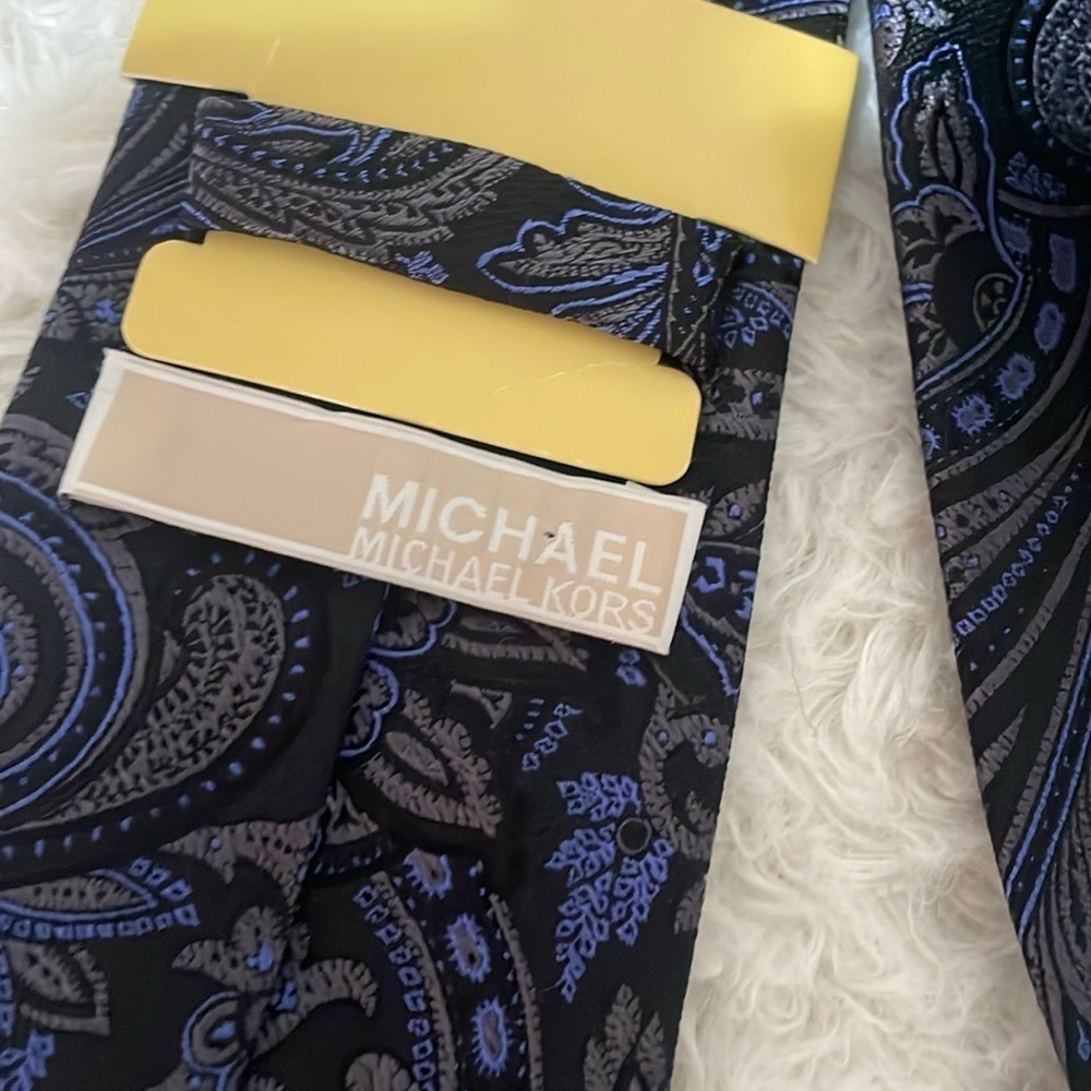 Michael Kors Black and Blue Ties